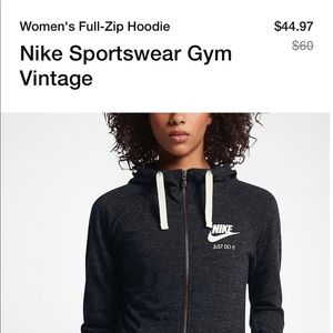 Nike Sportswear Gym Vintage Full-Zip Hoodie